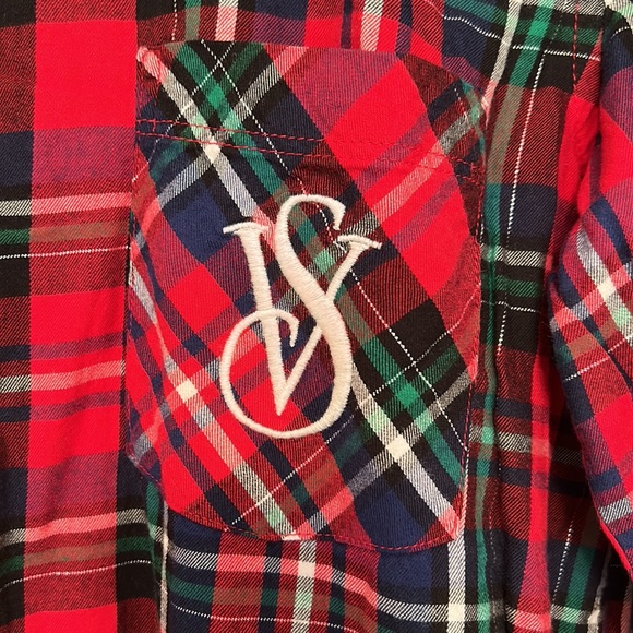 Victoria’s Secret, sleeper button down, size small - Picture 2 of 6